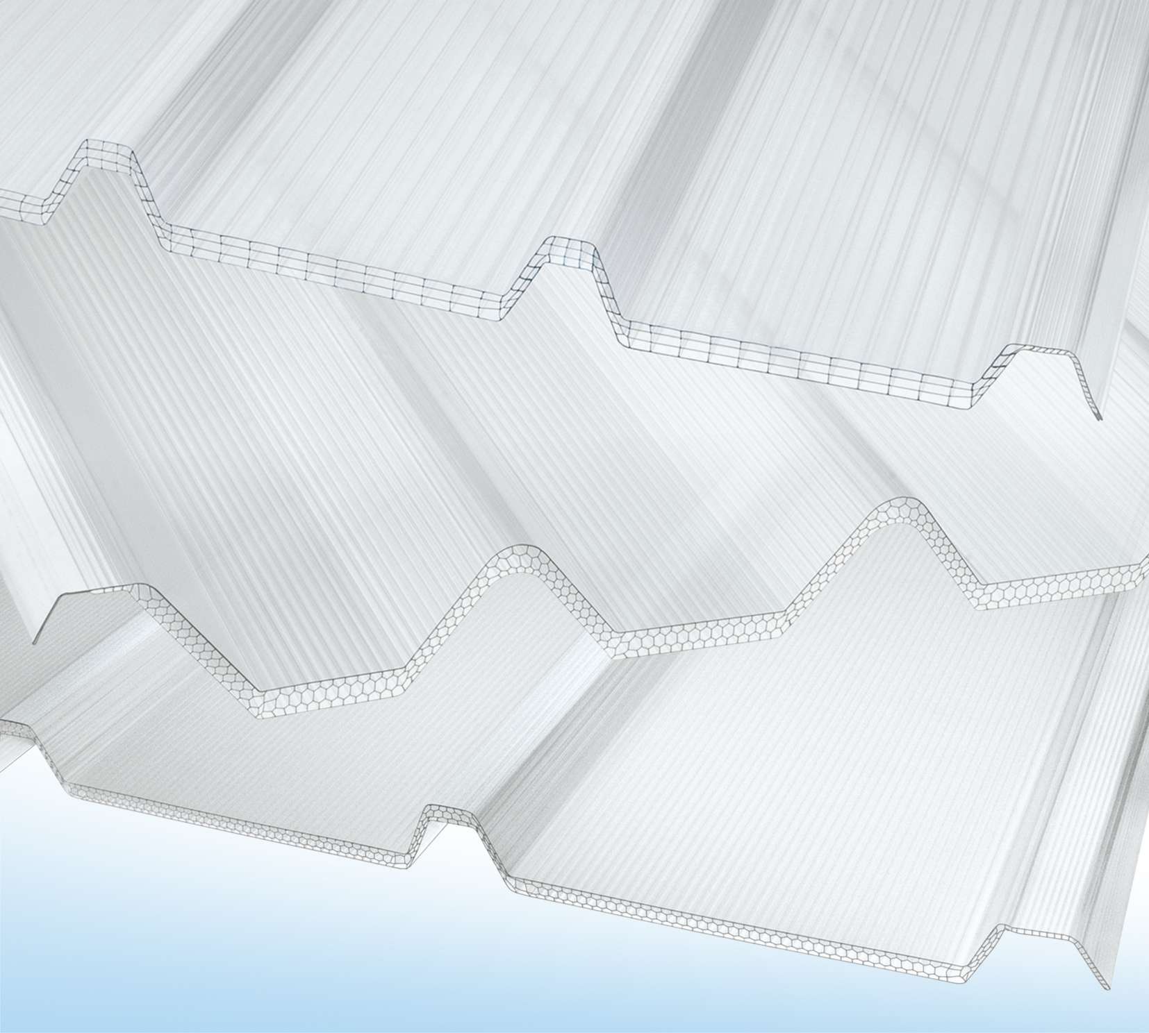 Greca Polikarbonát bevilágító panelek